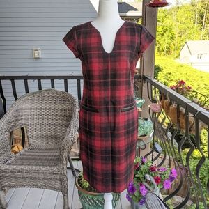 LL Bean Wool Sheath Dress